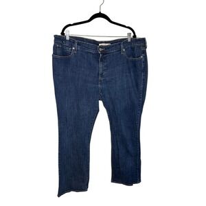 Levi's 415 Classic‎ Bootcut Jeans Women's Size 24W Dark Wash Denim Pants
